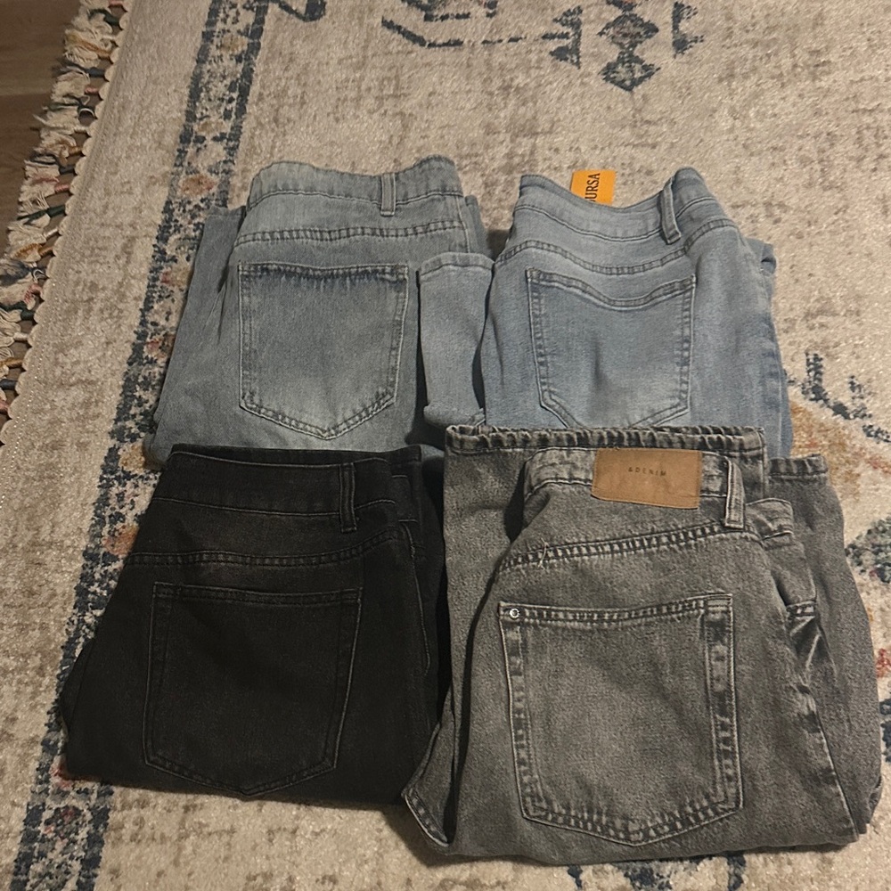 Assorted Denim Jeans Collection Bundle - image 1